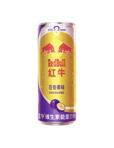 RED BULL PASSION FRUIT ZERO 325 ML