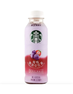 STARBUCKS STRAWBERRY BLACKCURRANT BLACK TEA 330 ML