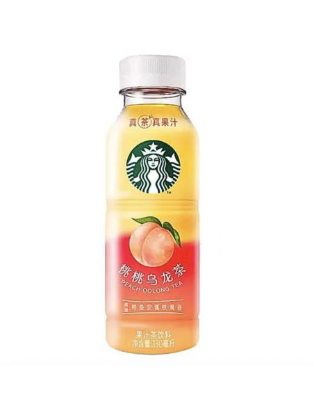 STARBUCKS PEACH TEA OOLONG 330 ML