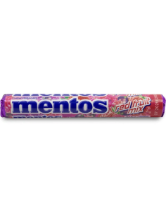MENTOS RED FRUIT ROULEAUX 38 GR