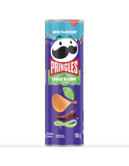 PRINGLES CHILE&LIME  156 GR