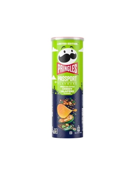 PRINGLES PASSEPORT MEXICAN CHEESY JALAPENO 165 GR
