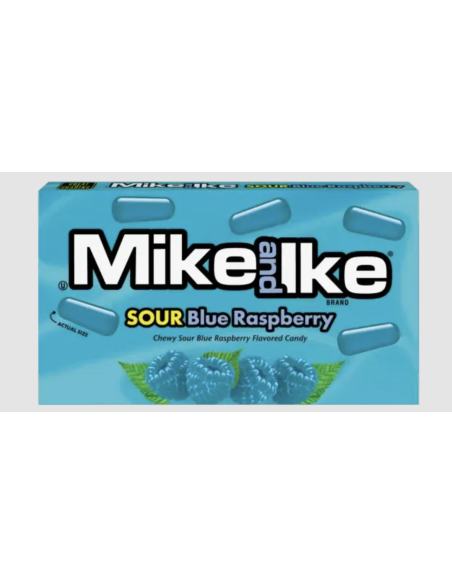 MIKE&IKE SOUR BLUE RASPBERRY 120 GR