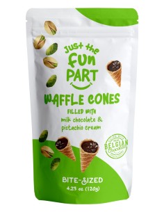 JUST THE FUN PART PISTACHIO CREAM&MILK CHOCOLATE 120 GR