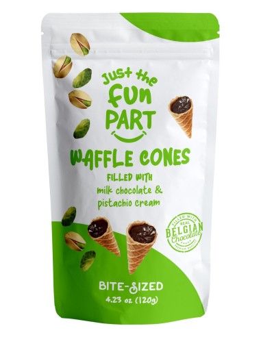JUST THE FUN PART PISTACHIO CREAM&MILK CHOCOLATE 120 GR