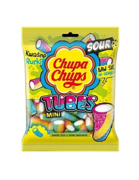 CHUPA CHUPS SOUR TUBE 90 GR