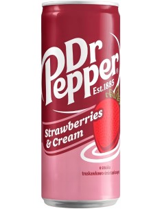 DR PEPPER STRAWBERRY&CREAM EU  330 ML