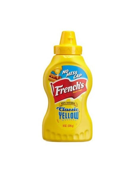 FRENCH YELL MUSTARD-SQZ  8Z