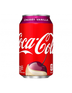 COCA COLA CHERRY VANILLA 355 ML 2/12 PC
