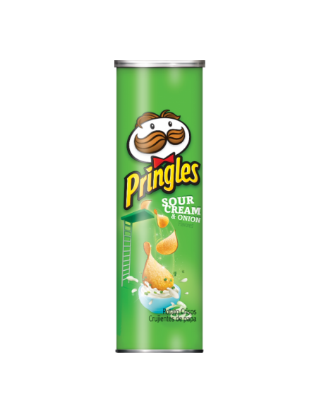 PRINGLES SOUR CREAM&OINIONS 156 GR