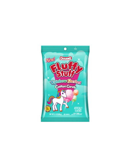 CHARMS FLUFFY STUFF  RAINBOW SHERBET 2,1 OZ