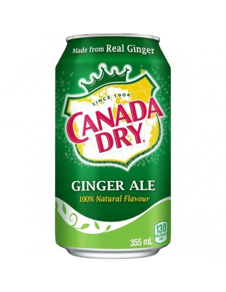 CANADA DRY GINGER ALE LEMONADE 2/12 PIECES CA