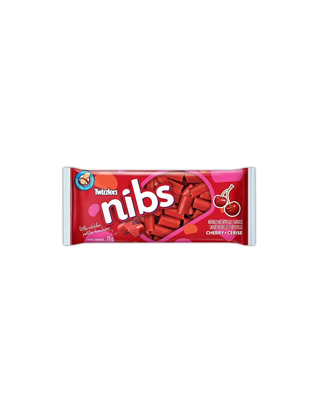 TWIZZLERS CHERRY NIBS 75 GR