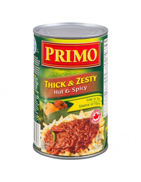 PRIMO PASTA SAUCE HOT&SPICY 680 ML