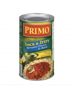 PRIMO PASTA SAUCE ROMANO CHEESE 680 ML
