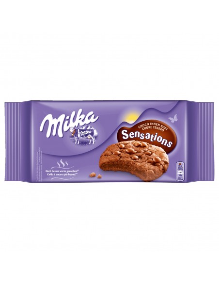 MILKA COOKIE SENSATION CHOCOLAT SOFT INSIDE  156 GR