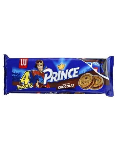 LU PRINCE FOURRE CHOCOLAT 4 PK DE 60 GR/240GR