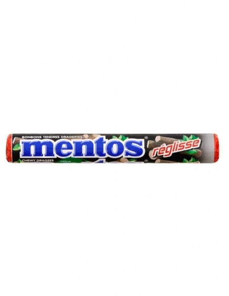 MENTOS REGLISSE ROULEAUX  38 GR