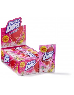 CHUPA CHUPS CRAZY DIPS STRAWBERRY 14 GR