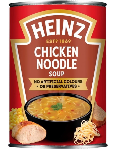 HEINZ CHICKEN NOODLES SOUP 400 GR