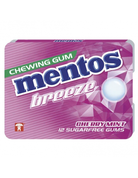 MENTOS TABS CHERRY 17,5 GR