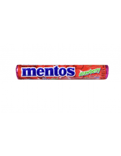 MENTOS ROULEAUX STRAWBERRY 38 GR