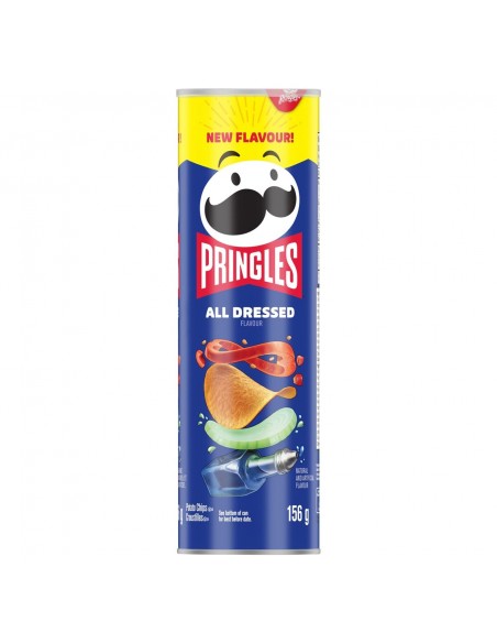PRINGLES ALL DRESSED FLAVOUR 156 GR