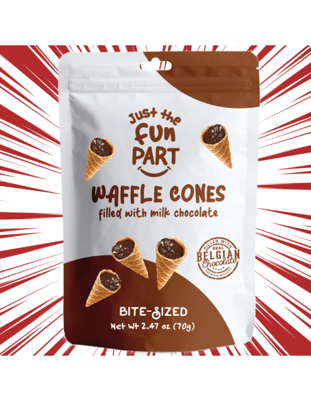 JUST THE FUN PART  MILK CHOCOLATE 70 GR