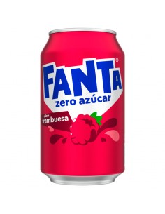FANTA FRAMBUESA ZERO 330 ML