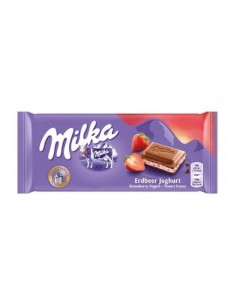 MILKA STRAWBERRY 100 GR