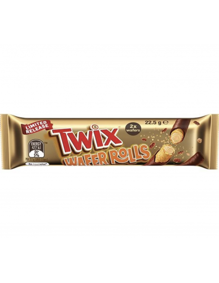 TWIX WAFFER ROLLS 22,5 GR