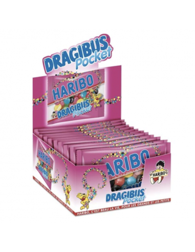 [AR00120] HARIBO DRAGIBUS POCKET 80 GR