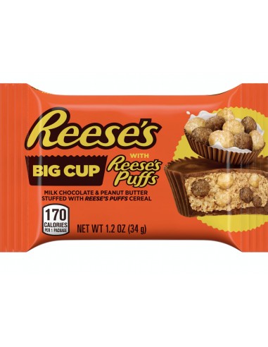 [AR00158] REESE'S BIG CUP STUFFED WITH PUFF 34 GR