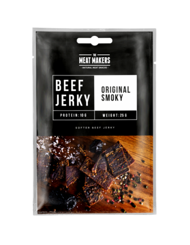 BEEF JERKY ORIGINAL SMOKY 25 GR