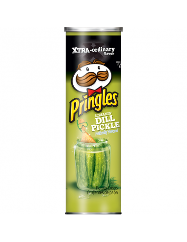 [AR00172] PRINGLES DILL PICKLES 169GR