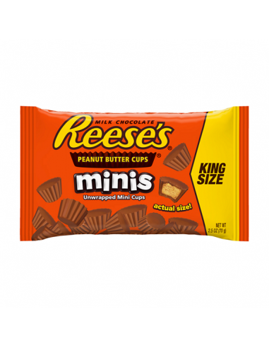 REESE PEANUT BUTTER CUP MINI 43 GR