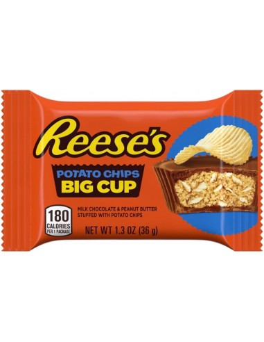 [AR00228] REESE'S BIG CUP POTATO CHIPS 36 GR