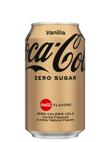 [AR00247] COCA COLA VANILLA ZERO 355 ML 2/12 PIECES