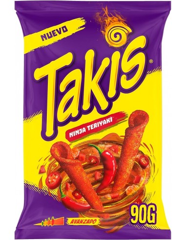 [AR00365] TAKIS NINJA TERIYAKI 90 GR