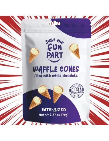 [AR00461] JUST THE FUN PART  WHITE CHOCOLATE 70 GR