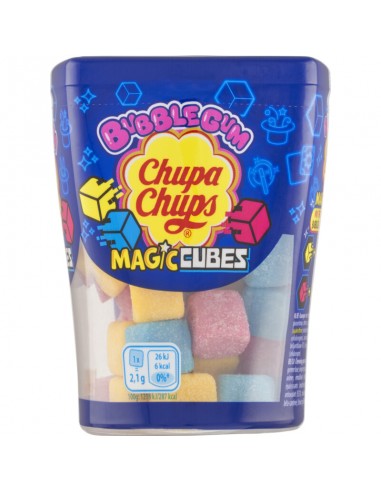 [AR00499] CHUPA CHUPS MAGIC CUBE BUBBLE GUM 85 GR