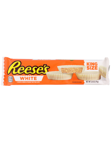 [AR00640] REESE'S WHITE KING SIZE 79 GR