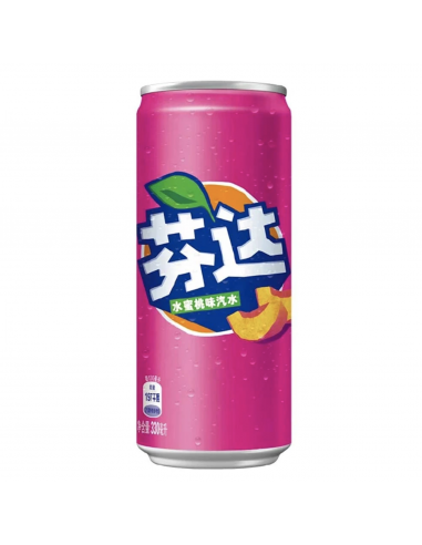[AR00646] FANTA PEACH 330 ML (12 PC)