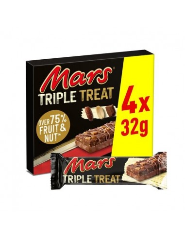 [AR00702] MARS TRIPLE TREAT FRUIT&NUT 4¤32GR