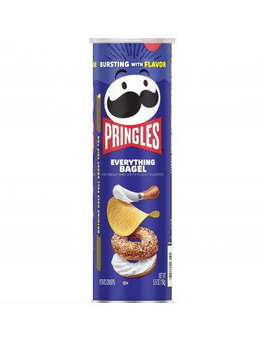 [AR00769] PRINGLES EVERITHING BAGEL 158 GR