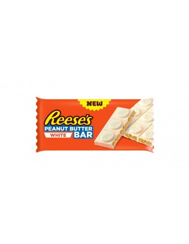 [AR00832] REESES BLOCK BAR WHITE CHOCOLATE 90 GR