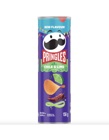 [AR00886] PRINGLES CHILE&LIME  156 GR
