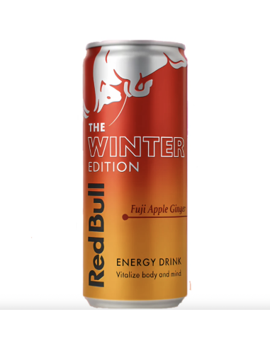 [AR00908] RED BULL FUJI APPLE&GINGER 250 ML