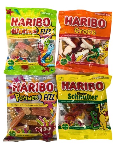 [AR00929] HARIBO HALLAL 100 GR*72PCS