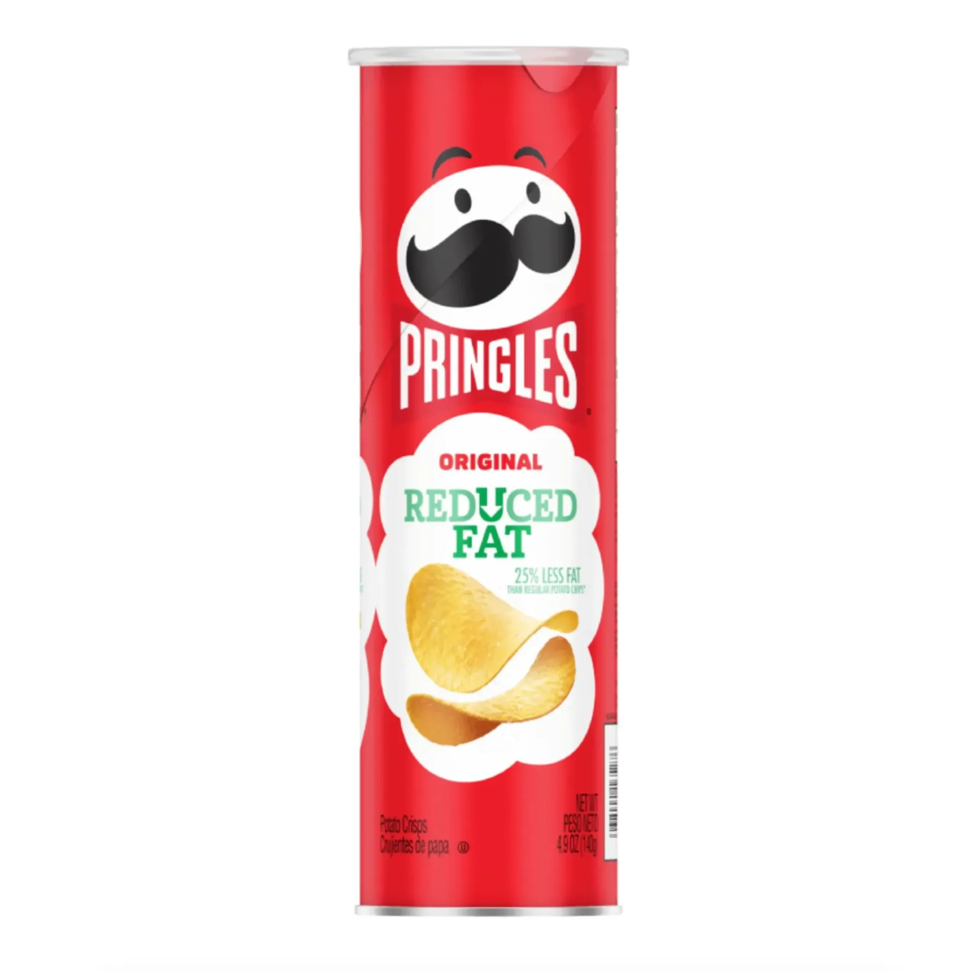PRINGLES ORIGINAL REDUCED FAT  140 GR
